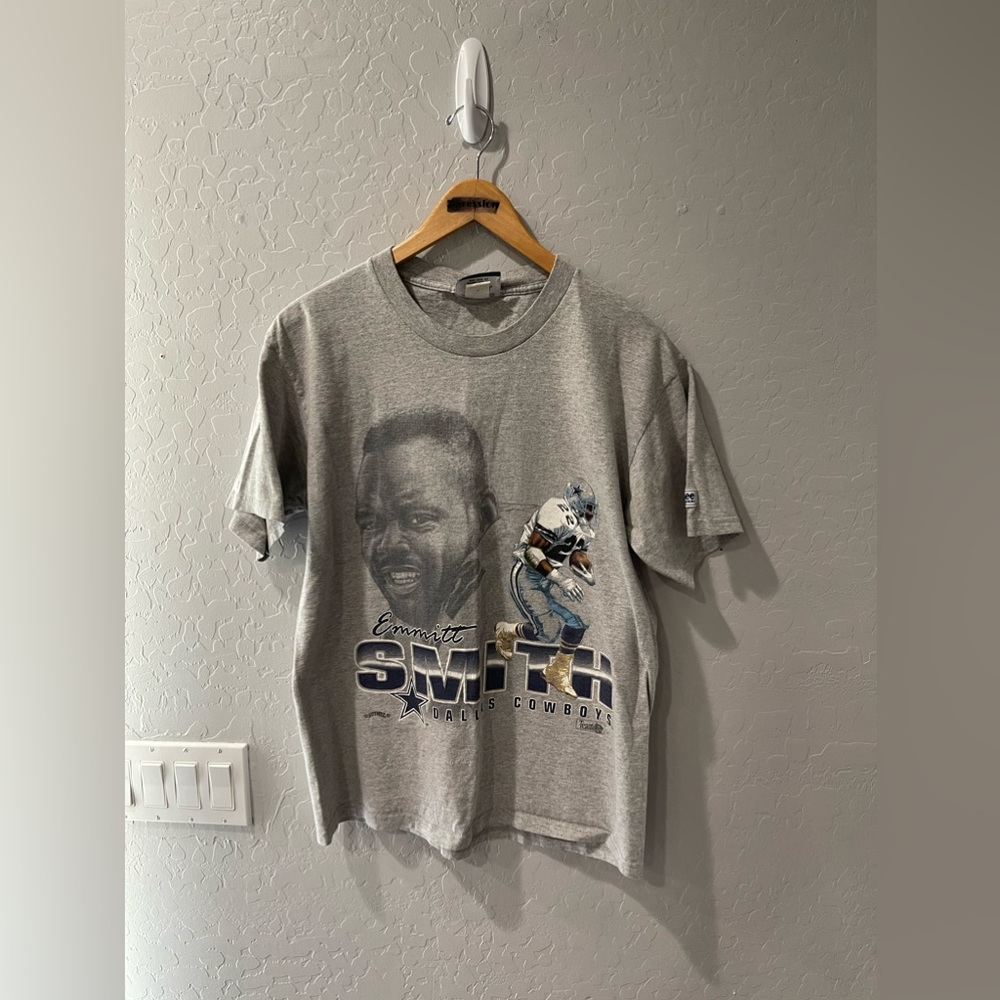 Vintage Nutmeg Lee Emmitt Smith‎ Cowboys Shirt Size Large